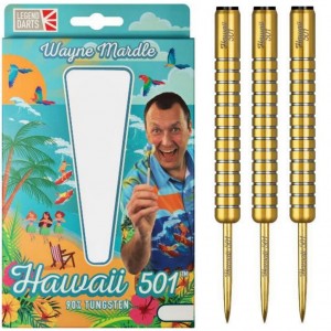 Legends Darts Wayne Mardle Hawaii 501 90% Gold 20-22-24-26 Gram