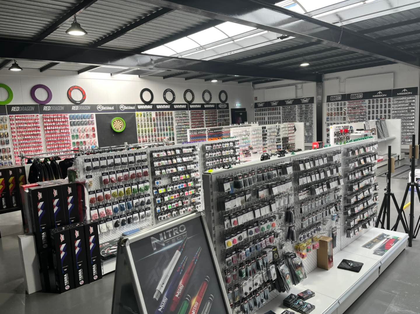 Fysieke dartwinkel McDartShop.nl in Steenbergen