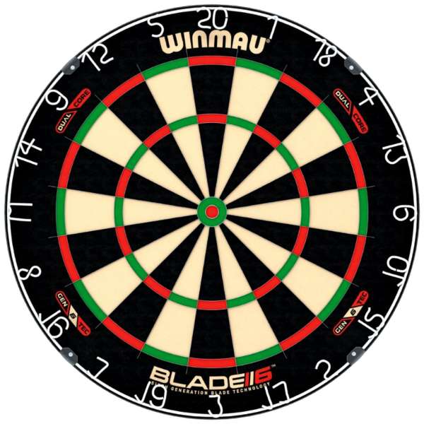 Winmau Blade 6 Dual Core dartbord