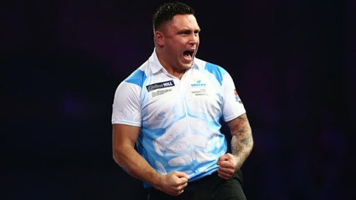 Dartspeler Gerwyn Price 