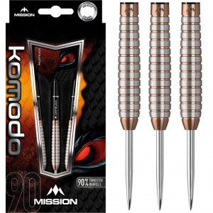 Mission Komodo GX M2 90% Dartpijlen 23-25 Gram