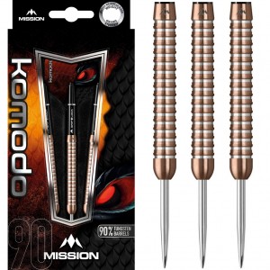 Mission Komodo GX M3 90% Dartpijlen 21-23-25 Gram