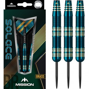 Mission Solace M2 Brass Dartpijlen 23-25 Gram