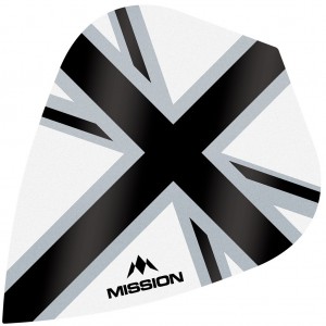 Mission Alliance Flights Kite Wit Zwart