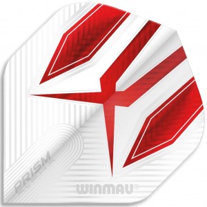 Winmau Prism Alpha Flights Wit Rood - 1024x1024