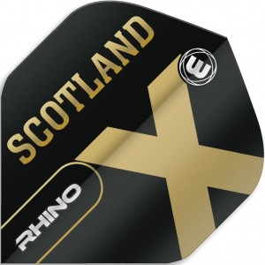 Winmau Rhino Flights Scotland Goud 