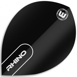 Winmau Rhino Flights Pear Zwart