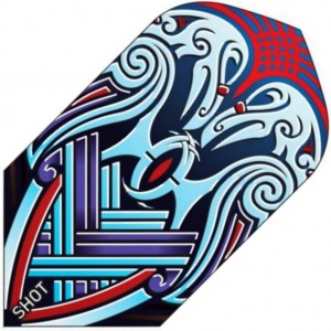 Shot Viking Raven Flights Slim Blue