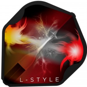 L-Style Signature Flights L1EZ Mensur Suljovic Fusion Black