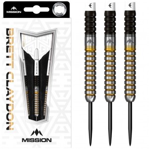 Mission Brett Claydon Dartpijlen 22-24 Gram