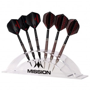 Mission Darts Display voor 6 Dartpijlen