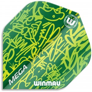 Winmau Mega Flight Groen