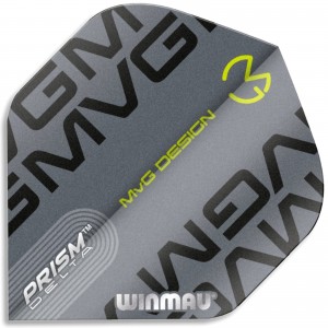 Winmau Prism Delta Flight MVG Design grijs-goen