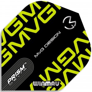 Winmau Prism Delta Flight MVG Design Zwart-Groen