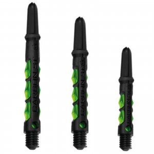 Harrows Supergrip Carbon ST Shafts Groen