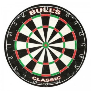 Bull's Classic Dartbord inclusief ophangsysteem (steel tip)