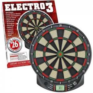 Harrows Electro 3 Sofftip Dartbord (Geschikt voor darts met plastic punten)