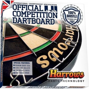Harrows Official Competition Dartboard (Inclusief Ophangsysteem)