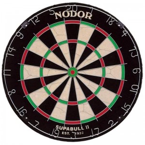 Nodor Supabull 2 Dartbord Inclusief Ophangset