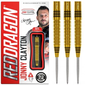 Red Dragon Jonny Clayton Dartpijlen 90% 22-24 Gram