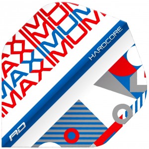 Hardcore Maximum Stack White & Blue Flights