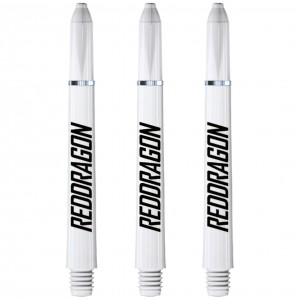 RedDragon Signature Logo Street Art Shafts White