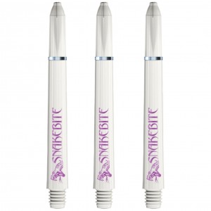 RedDragon Snakebite Signature Logo Street Art White Shafts