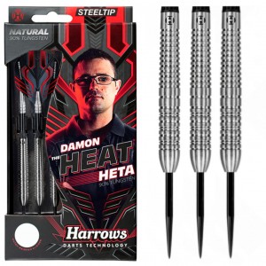 Harrows Damon Heta 90% Dartpijlen 21-23-25 Gram