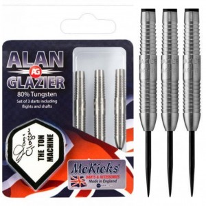 Mckicks Alan Glazier Shark Machine 80% Dartpijlen 21-22-24-25 Gram