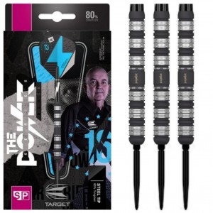 Target Phil Taylor Power Series Black Swiss 80% Dartpijlen 21-23 Gram