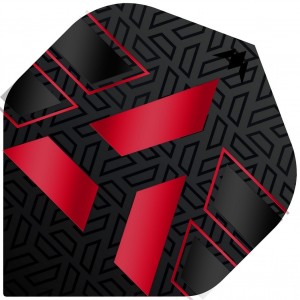 Mission Hazard Dart Flights No2 Red