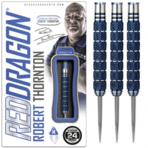 Red Dragon Robert Thornton Seniors World Champion Cobalt SE 95% Dartpijlen 24-26 Gram