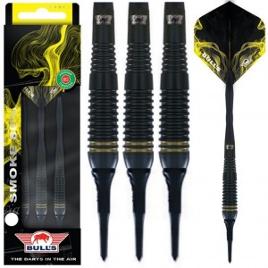Bull's Smoke 80% Softtip Dartpijlen 18 Gram Goud