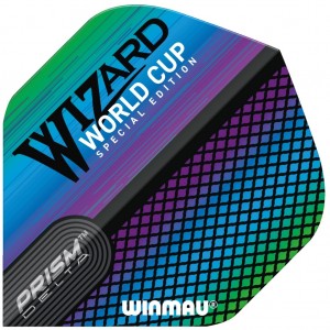 Winmau Prism Delta Wizzard Rainbow Flights