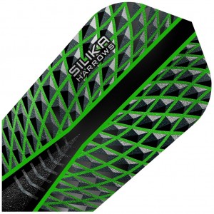 Harrows Silika Slim Flights Groen