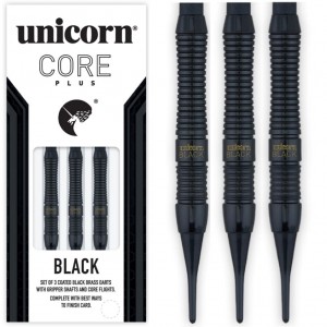 Unicorn Core Plus Black Brass S1 16-18 Gram Softtip