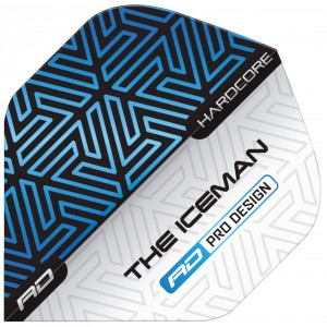 Red Dragon Hardcore Gerwyn Price Blue & White Flights