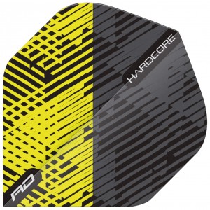Red Dragon Hardcore Radical Yellow Fleck Flights