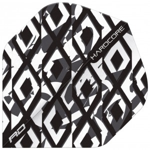 Red Dragon Hardcore Radical Black & White Flights