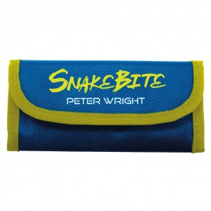Red Dragon Snakebite Tri-Fold Blue Wallet
