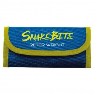Red Dragon Snakebite Tri-Fold Blue Wallet