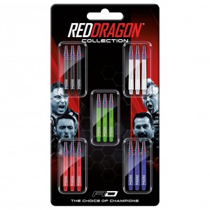 Red Dragon Nitrotech Ionic Medium Shafts Card