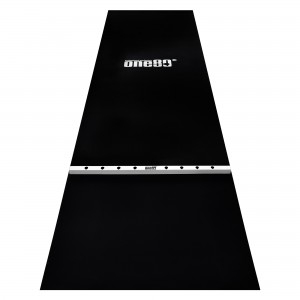 One80 Heavy Duty Rubber Dartmat met Witte Oche 300x90