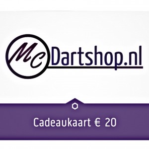 McDartshop Cadeaubon € 20