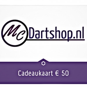 McDartshop Cadeaubon € 50