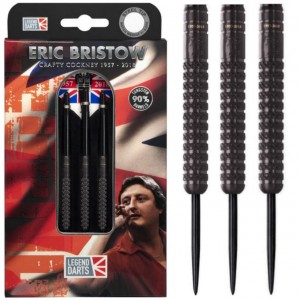 Legend Darts Eric Bristow Black Knurled 90% 21-23-25 Gram