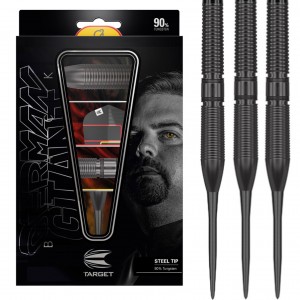 Target Gabriel Clemens Black 90% Dartpijlen 21-23 Gram