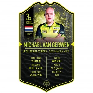 Ultimate Darts Card Michael van Gerwen