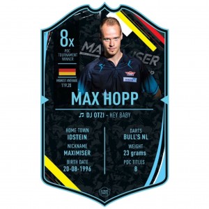 Ultimate Darts Card Max Hopp