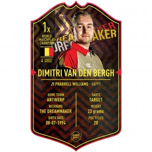 Ultimate Darts Card Dimitri Van Den Bergh